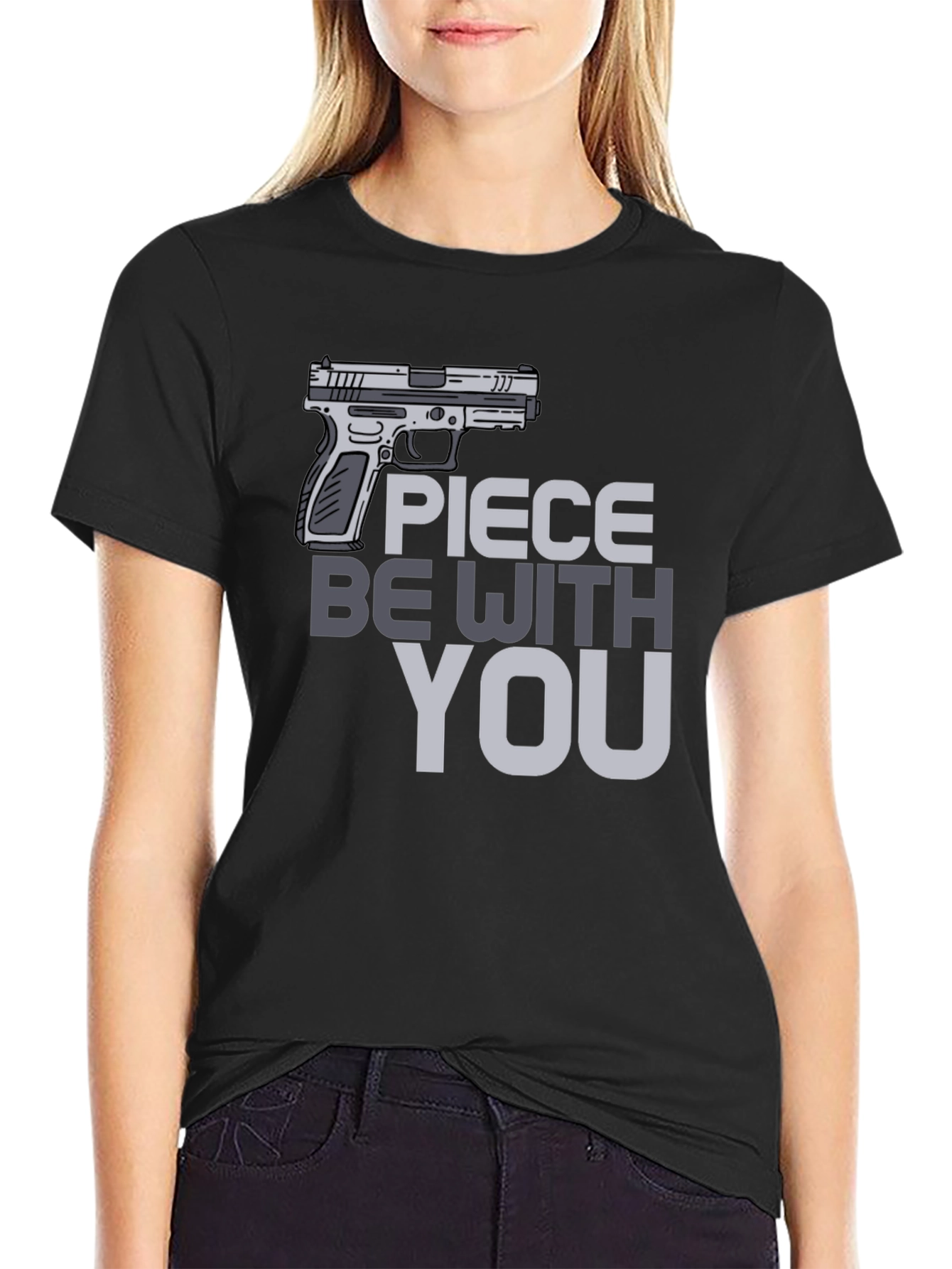 Piece Be With You Graphic T-Shirt