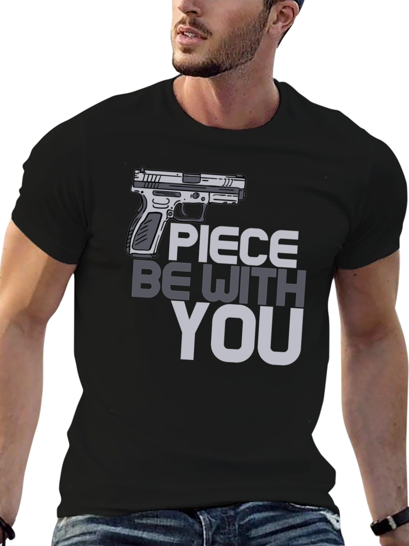 Piece Be With You Graphic T-Shirt