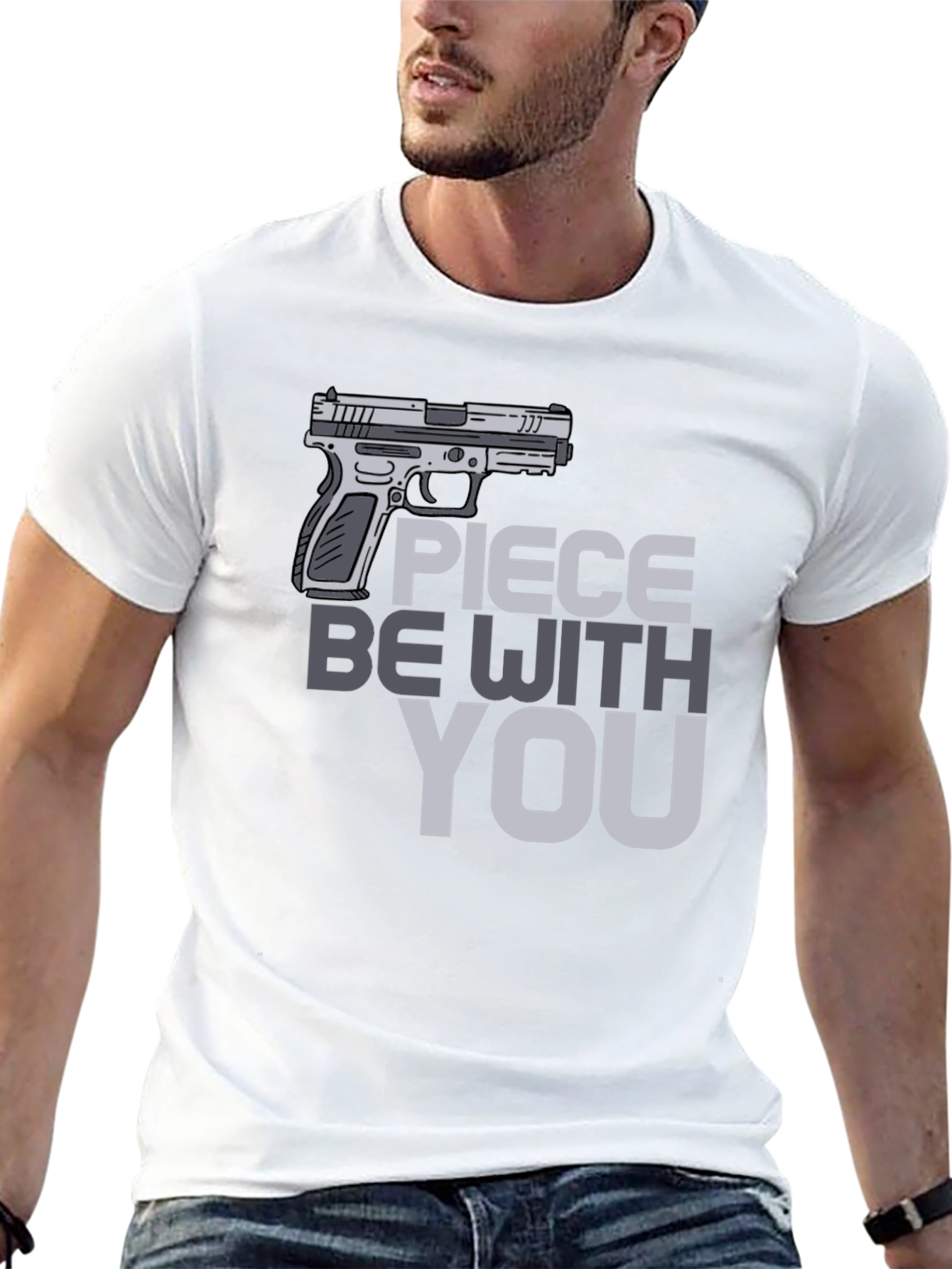 Piece Be With You Graphic T-Shirt
