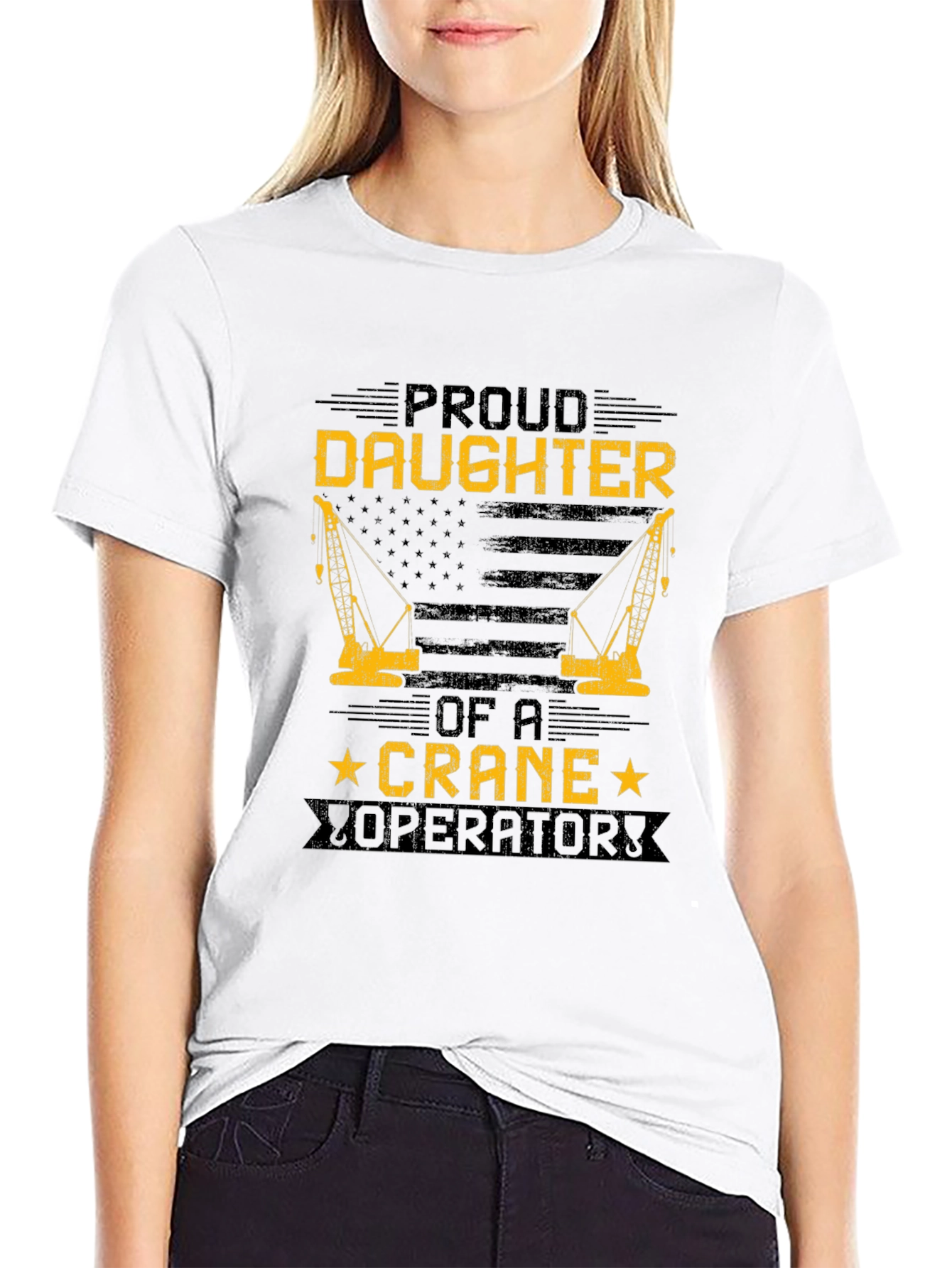 Proud Daughter of a Crane Operator T-Shirt