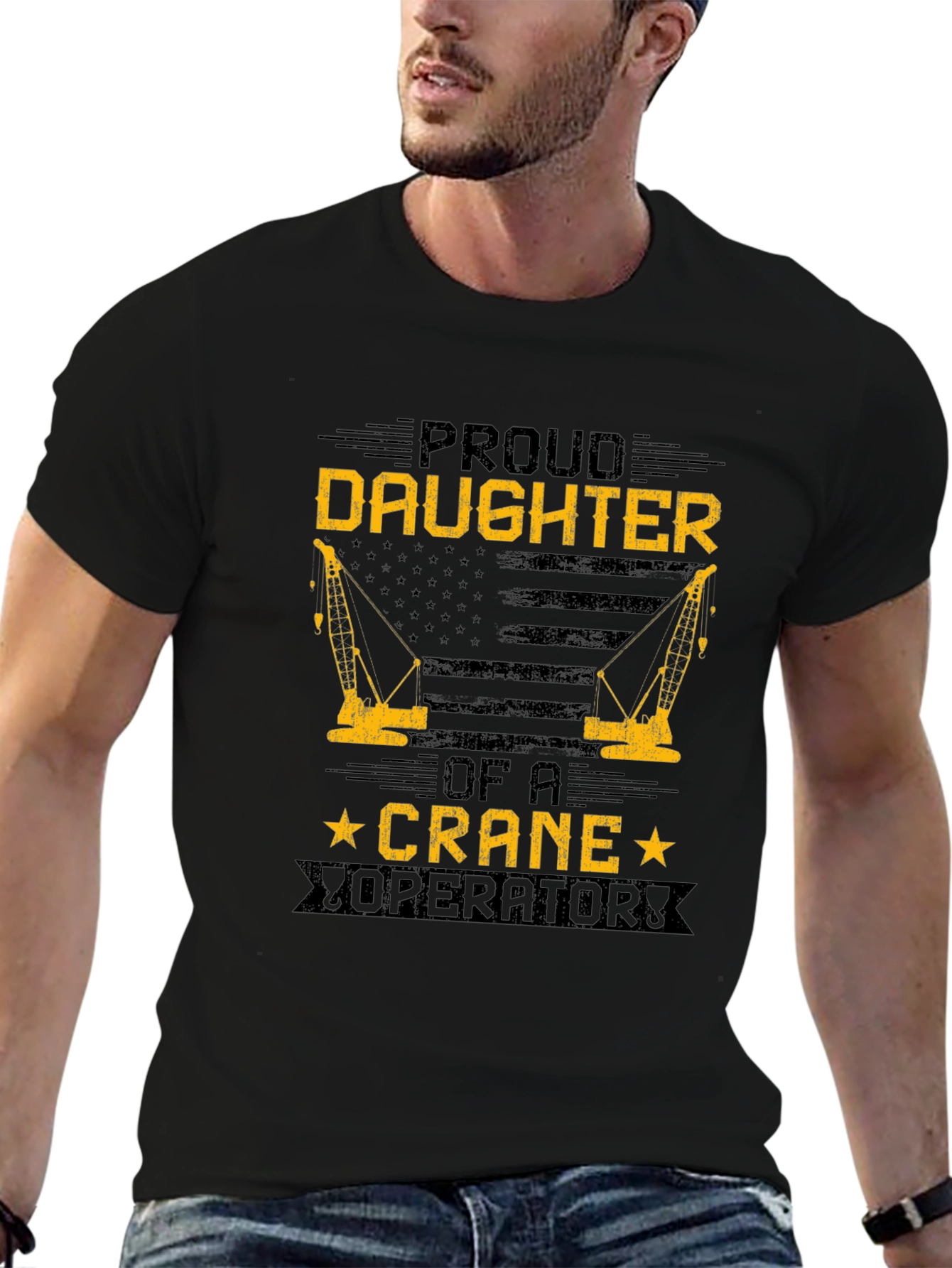 Proud Daughter of a Crane Operator T-Shirt
