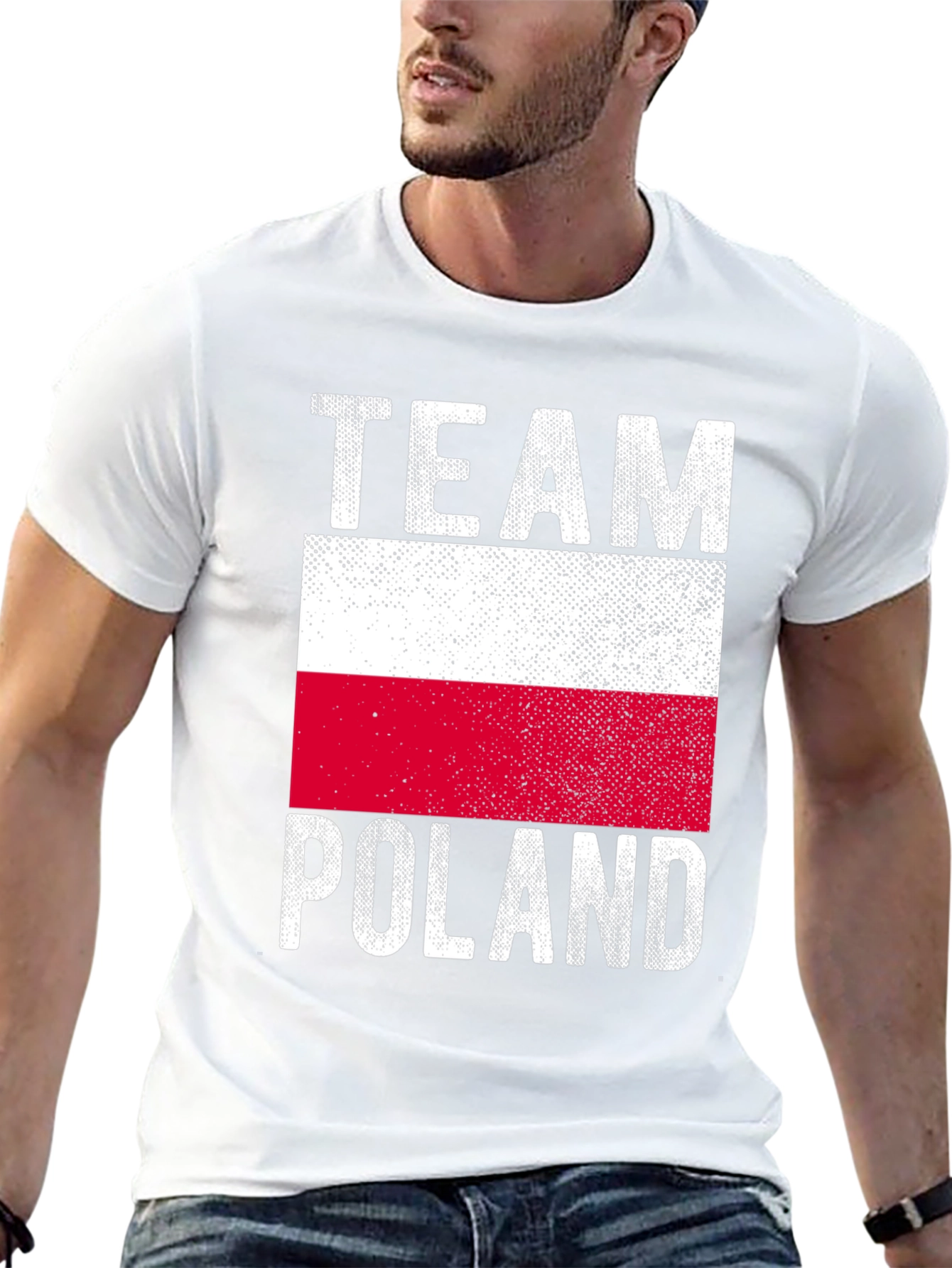 Team Poland T-Shirt: Patriotic Polish Pride