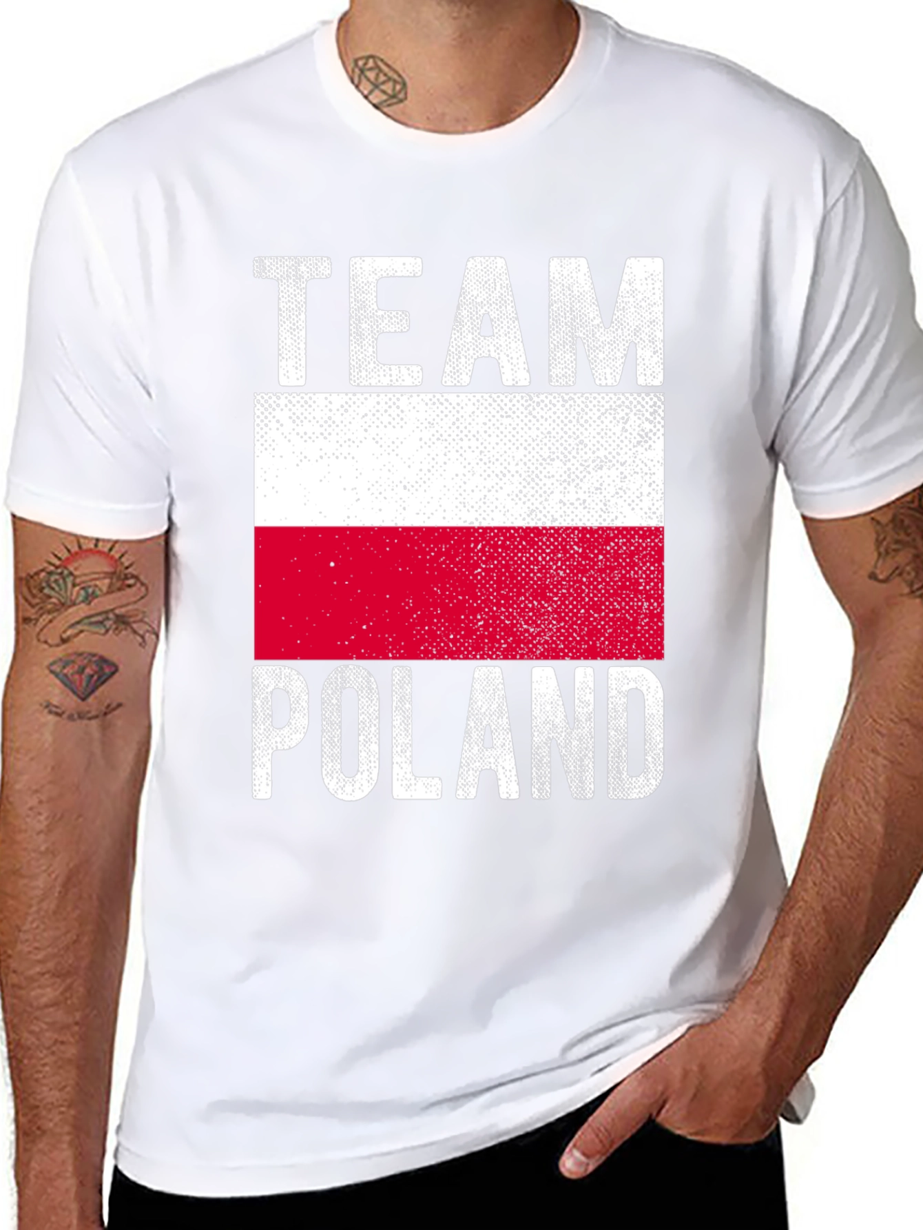 Team Poland T-Shirt: Patriotic Polish Pride