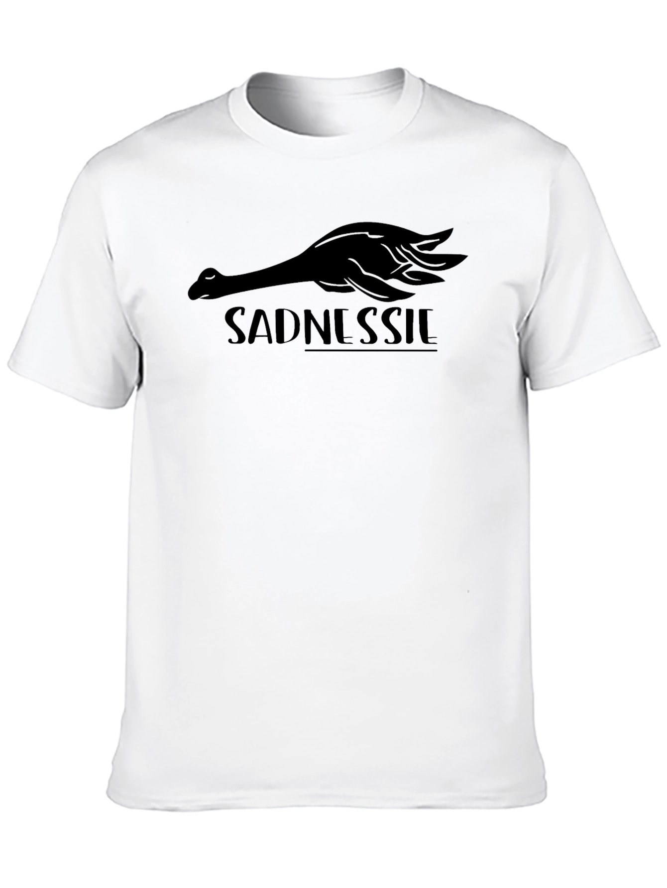 Sadnessie T-Shirt - Loch Ness Monster Graphic Tee