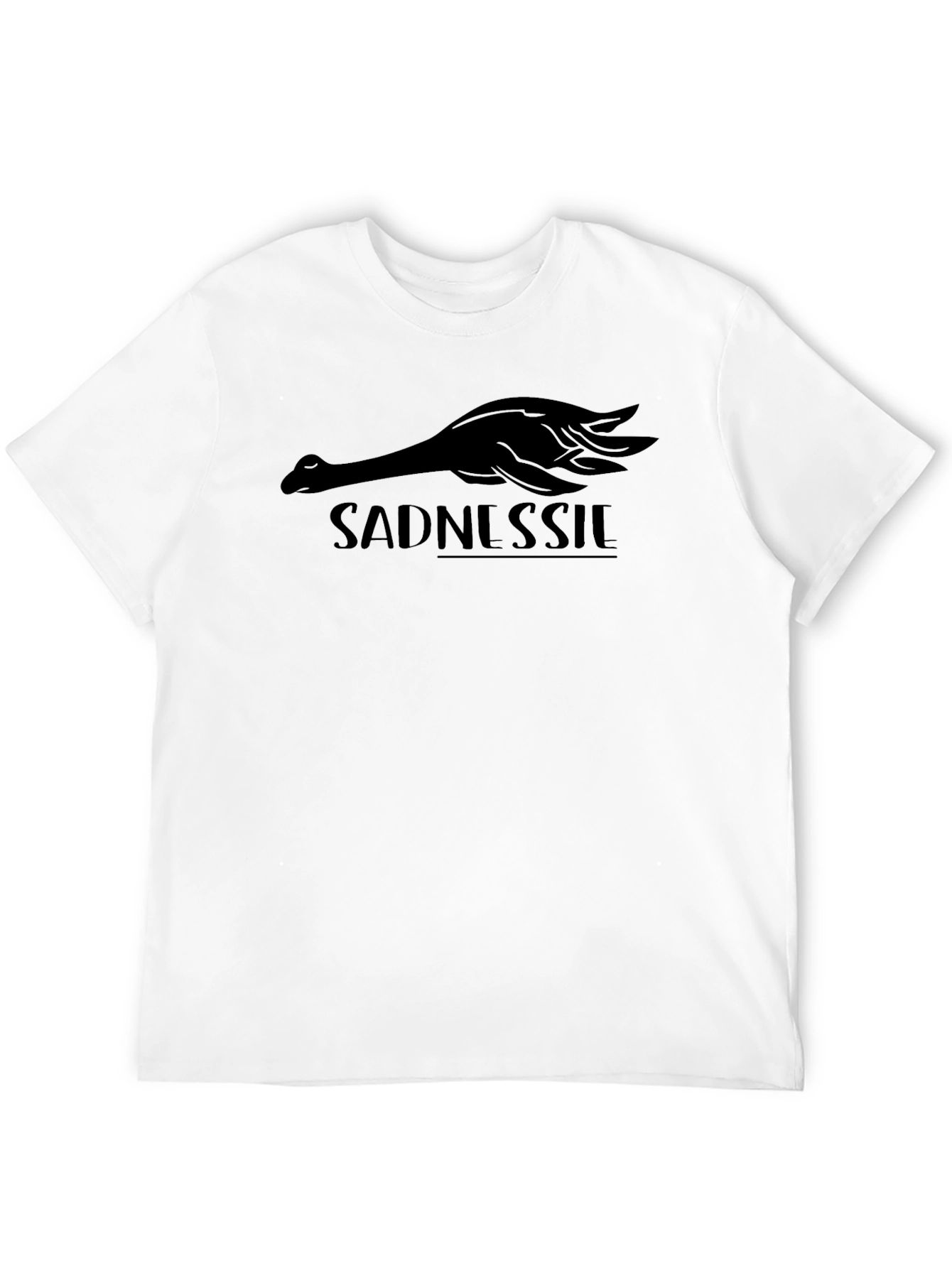Sadnessie T-Shirt - Loch Ness Monster Graphic Tee