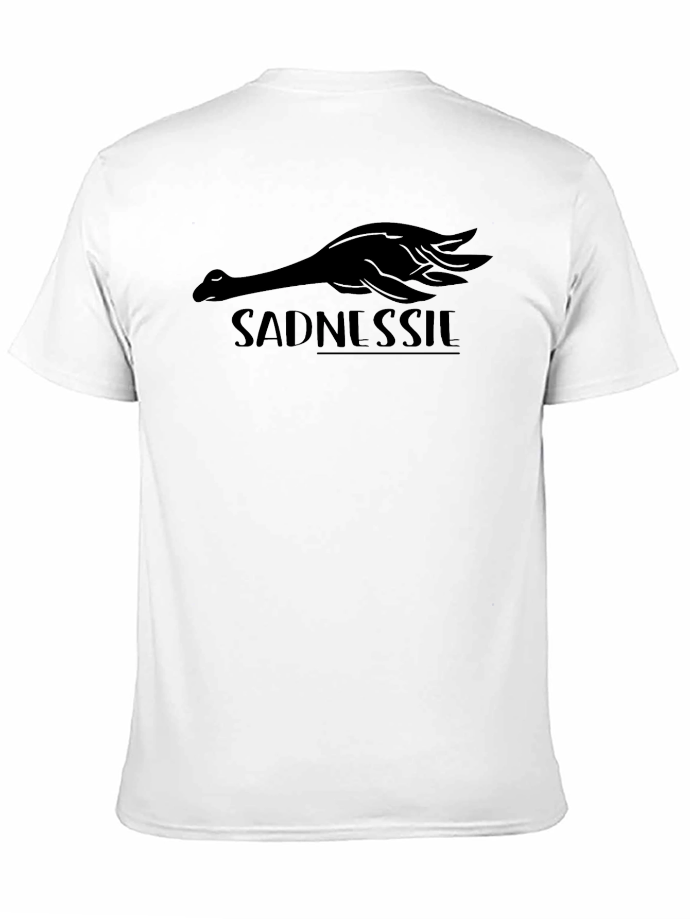 Sadnessie T-Shirt - Loch Ness Monster Graphic Tee