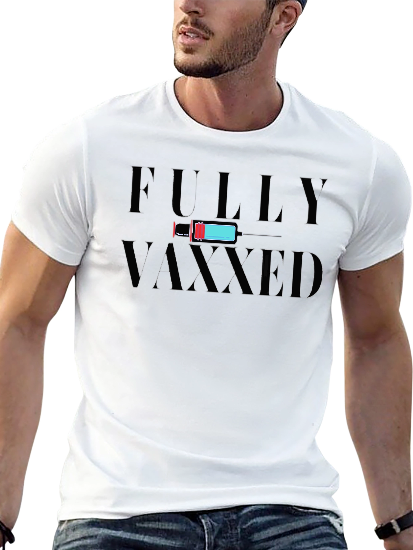 Fully Vaxxed Graphic Tee - Vaccine Awareness Shirt