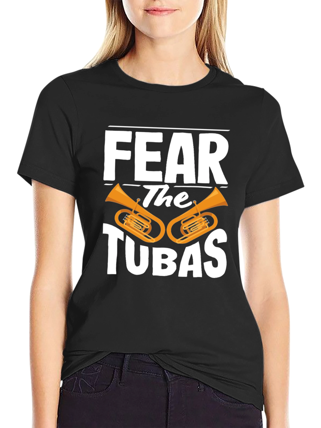 Fear the Tubas T-Shirt - Band Music Humor