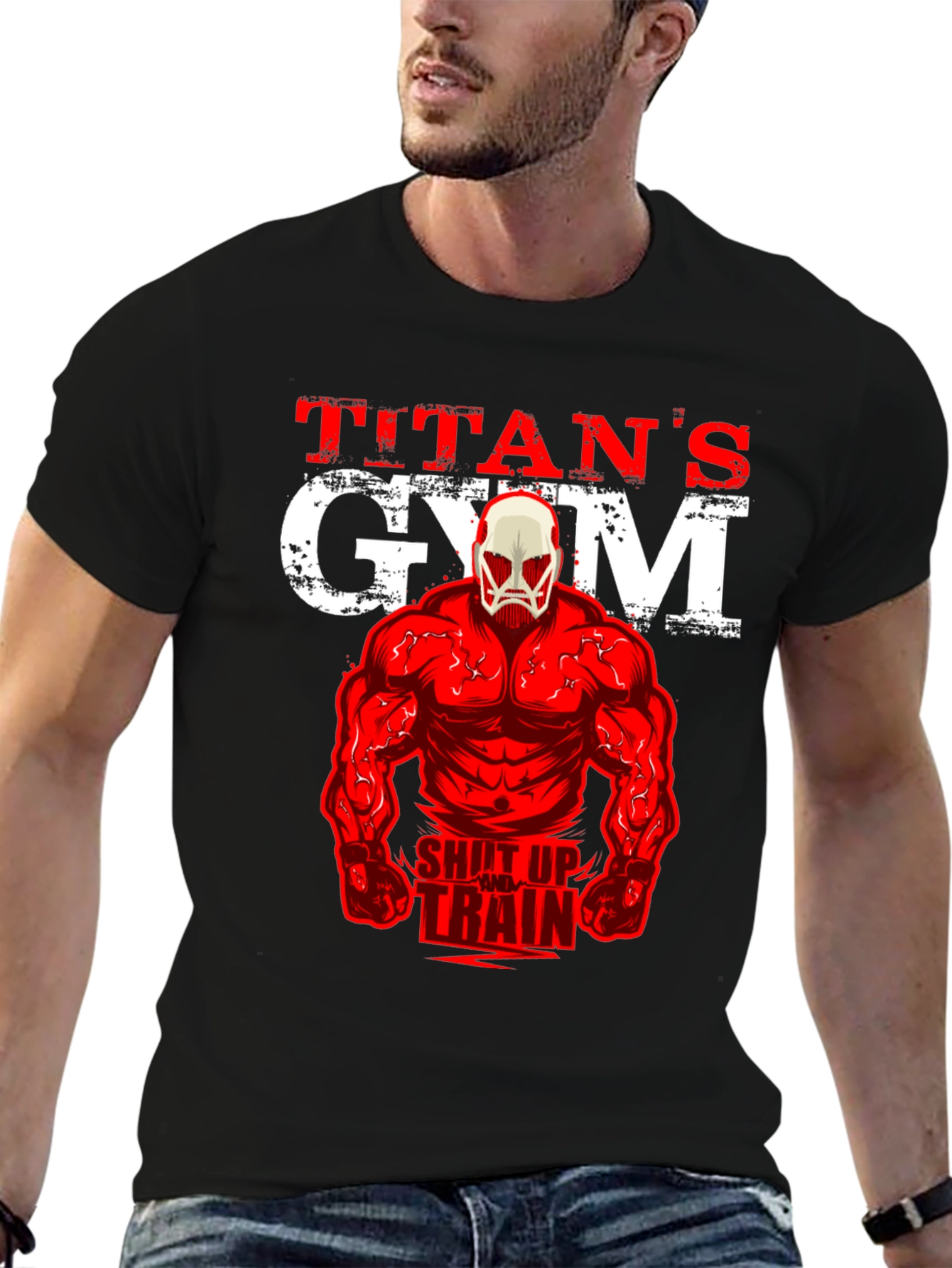 Titans Gym T-Shirt - Shut Up and Train