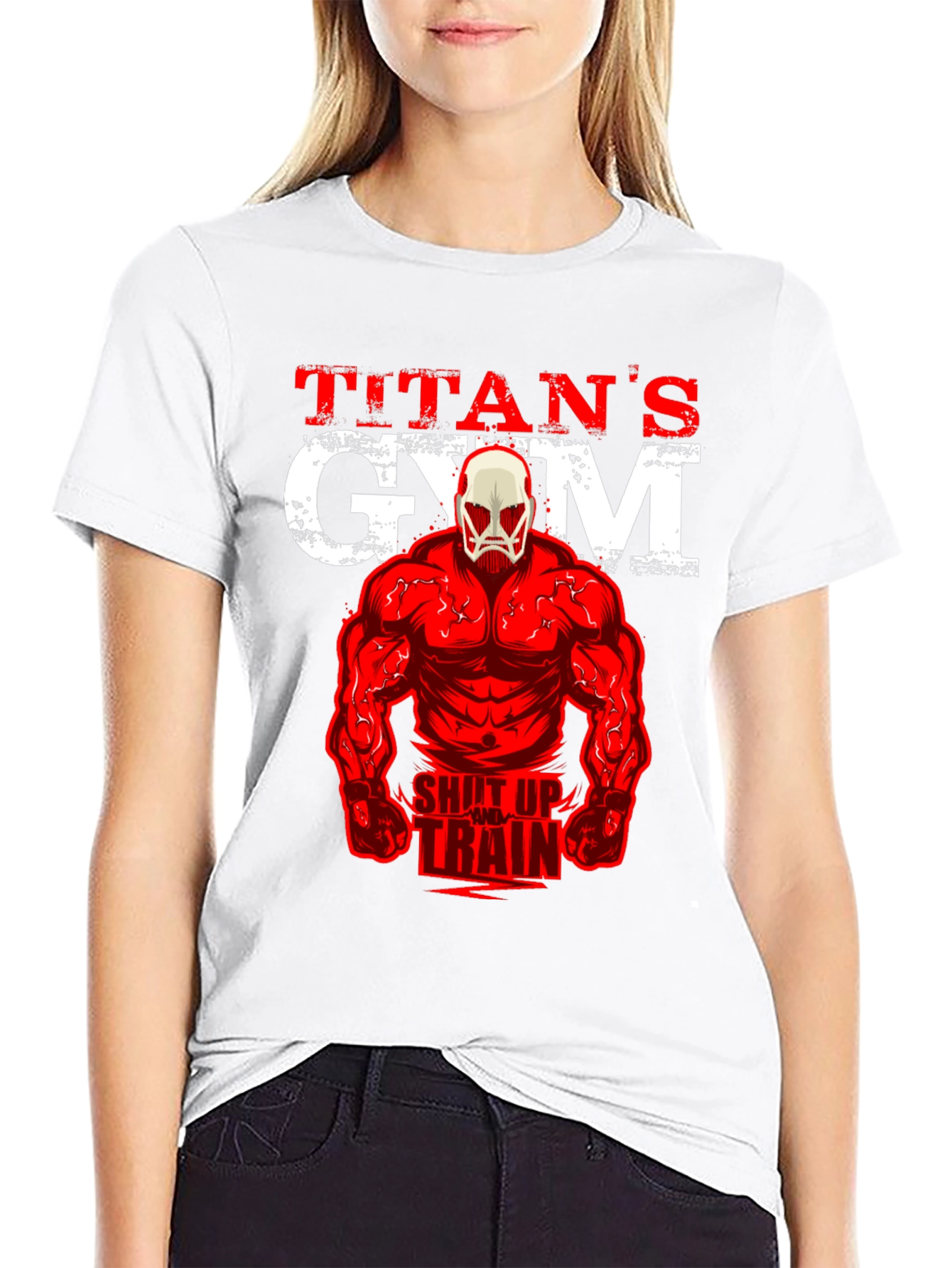 Titans Gym T-Shirt - Shut Up and Train