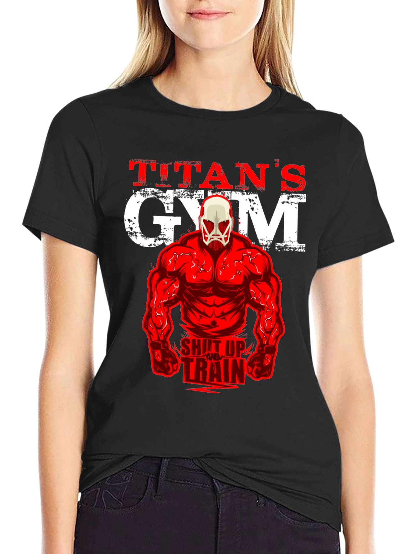 Titans Gym T-Shirt - Shut Up and Train