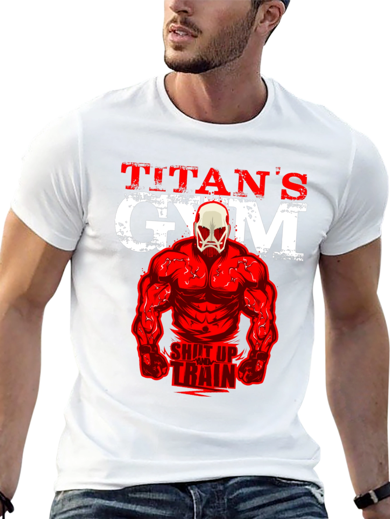 Titans Gym T-Shirt - Shut Up and Train