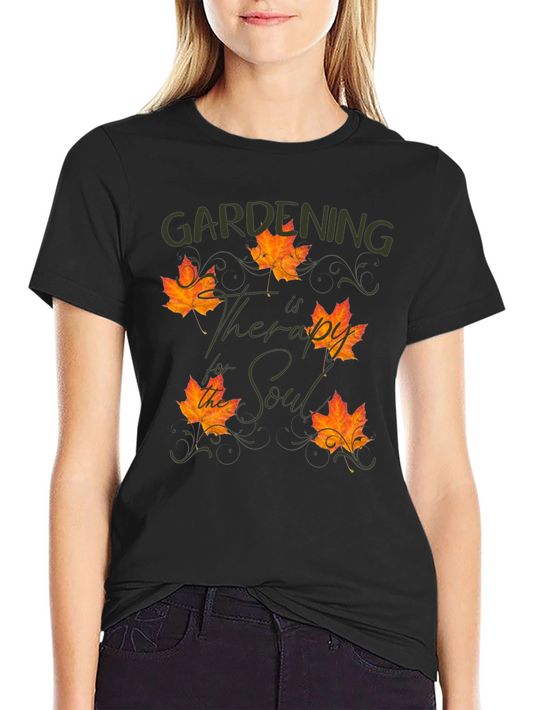 Gardening is Therapy Soul T-Shirt