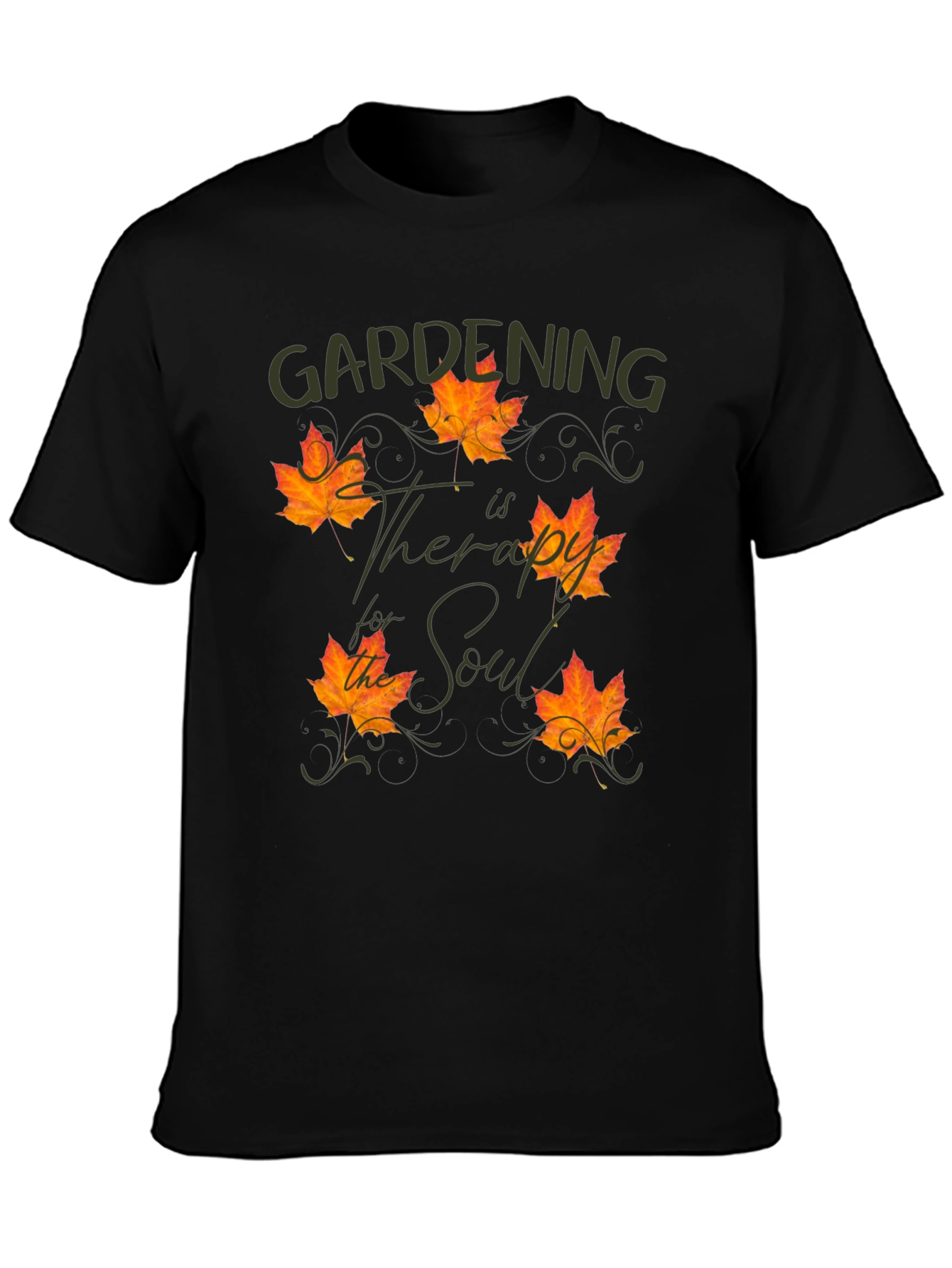 Gardening is Therapy Soul T-Shirt