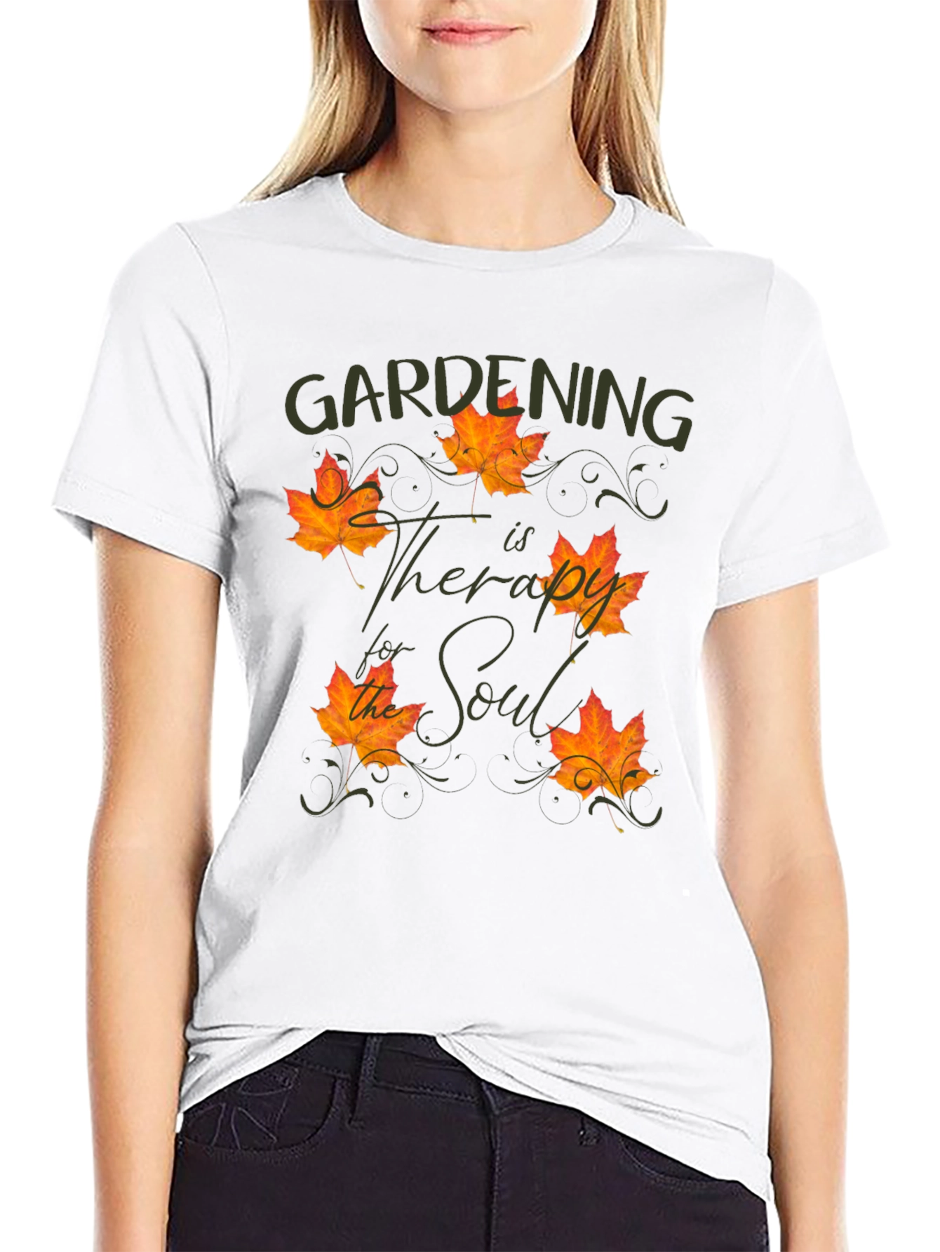 Gardening is Therapy Soul T-Shirt