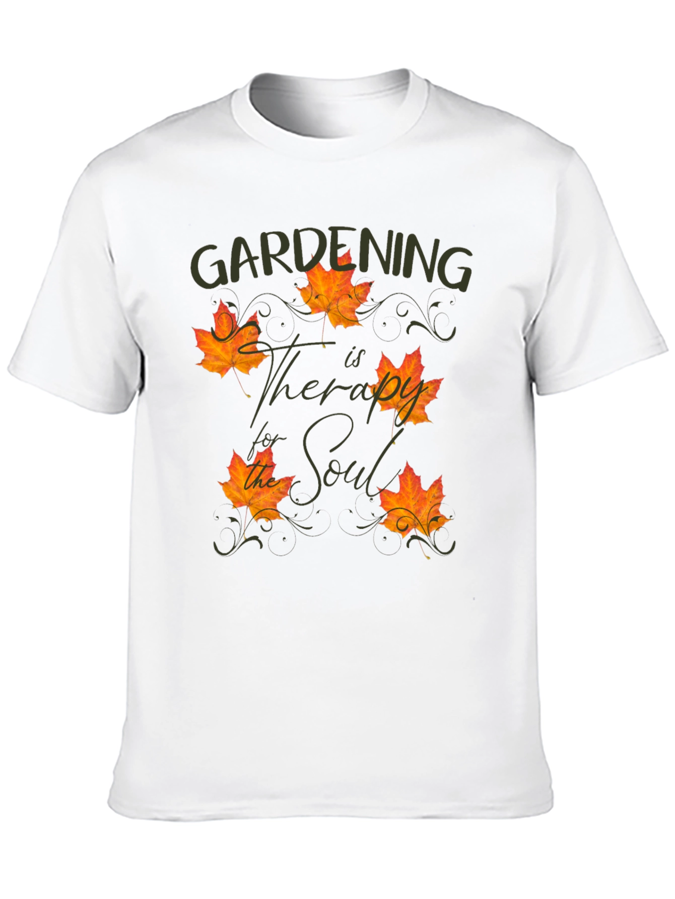 Gardening is Therapy Soul T-Shirt