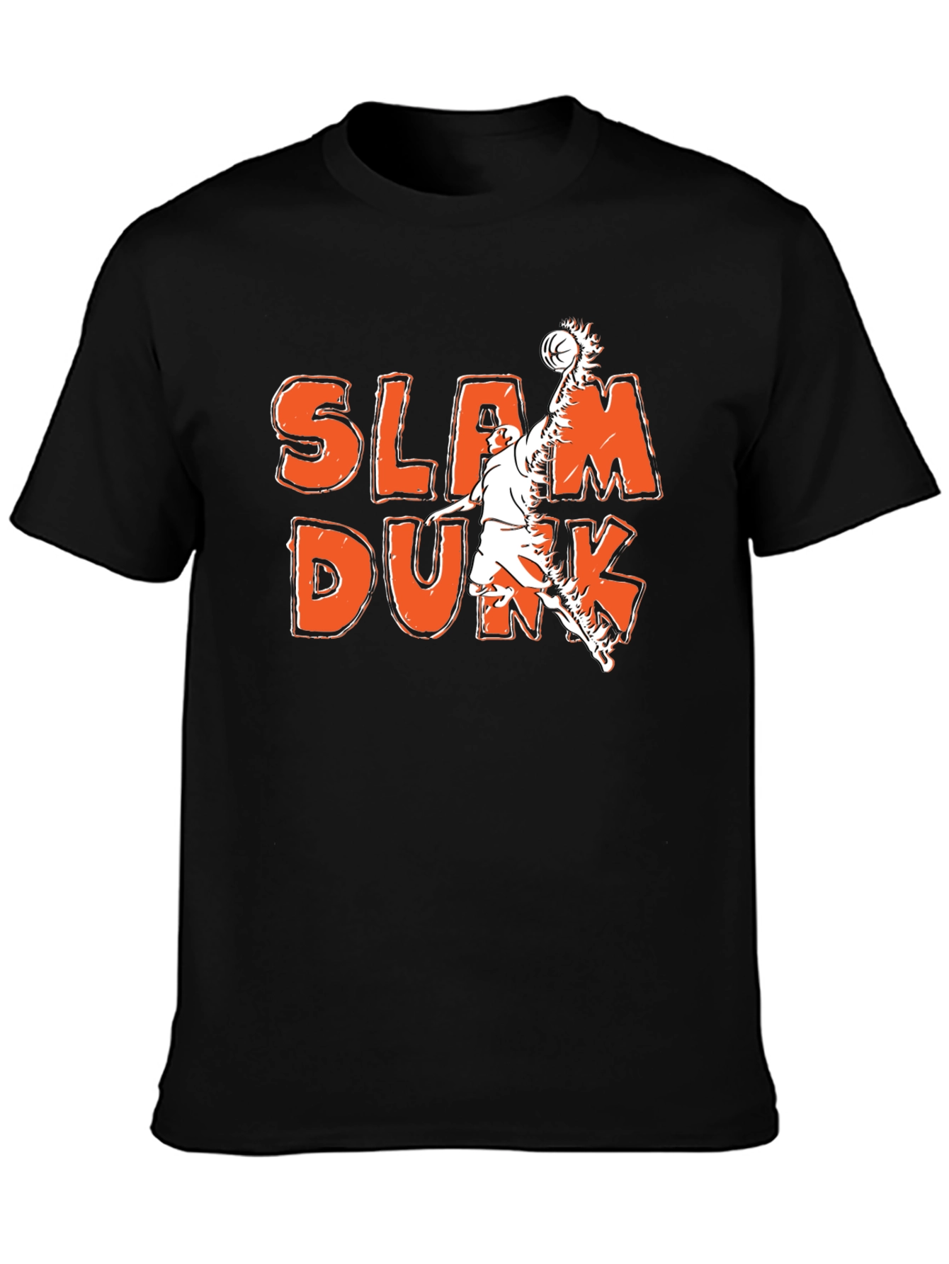 Slam Dunk Graphic Tee - Black