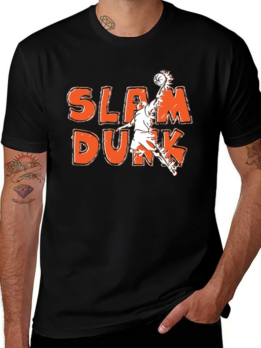 Slam Dunk Graphic Tee - Black