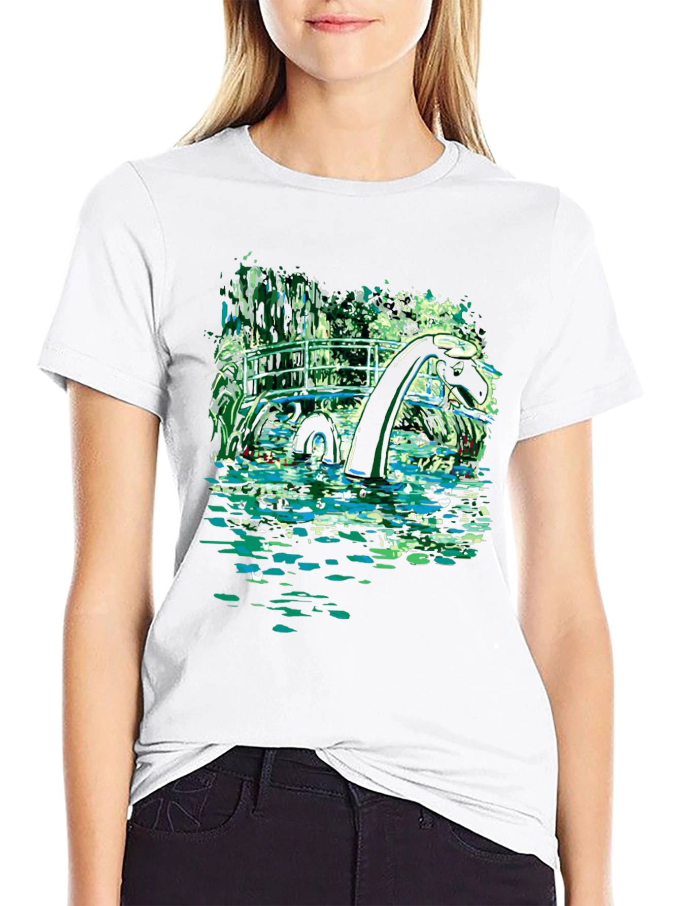 Loch Ness Monster Graphic Tee - Nessie T-Shirt