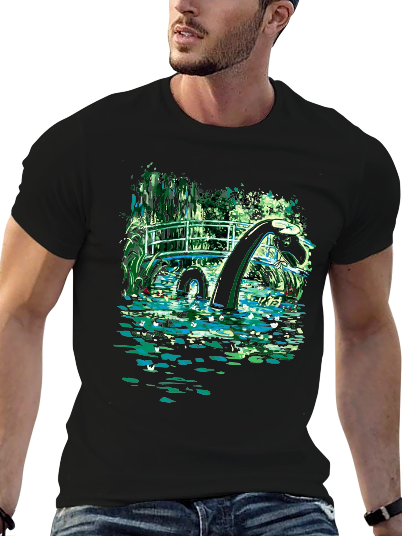Loch Ness Monster Graphic Tee - Nessie T-Shirt