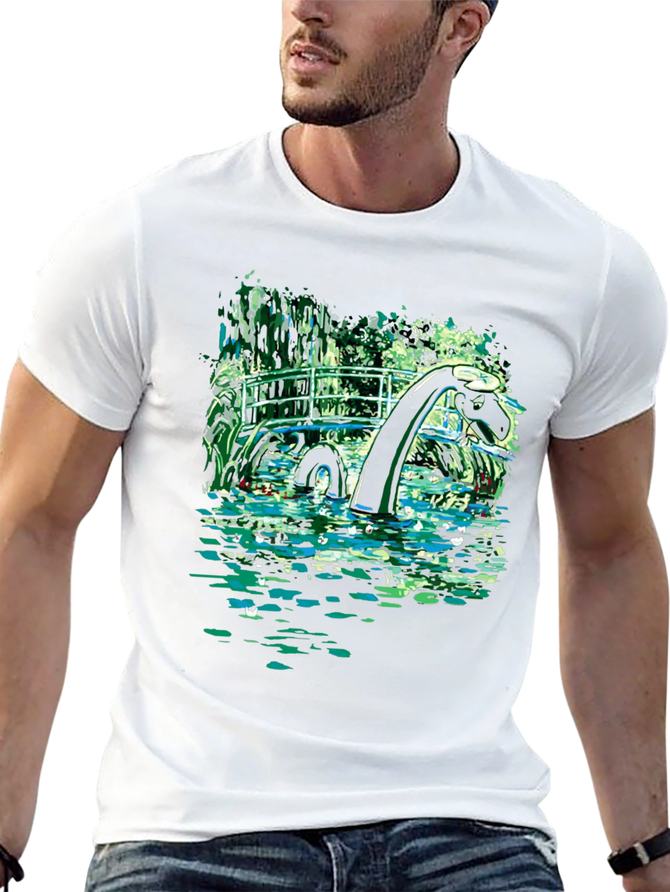 Loch Ness Monster Graphic Tee - Nessie T-Shirt