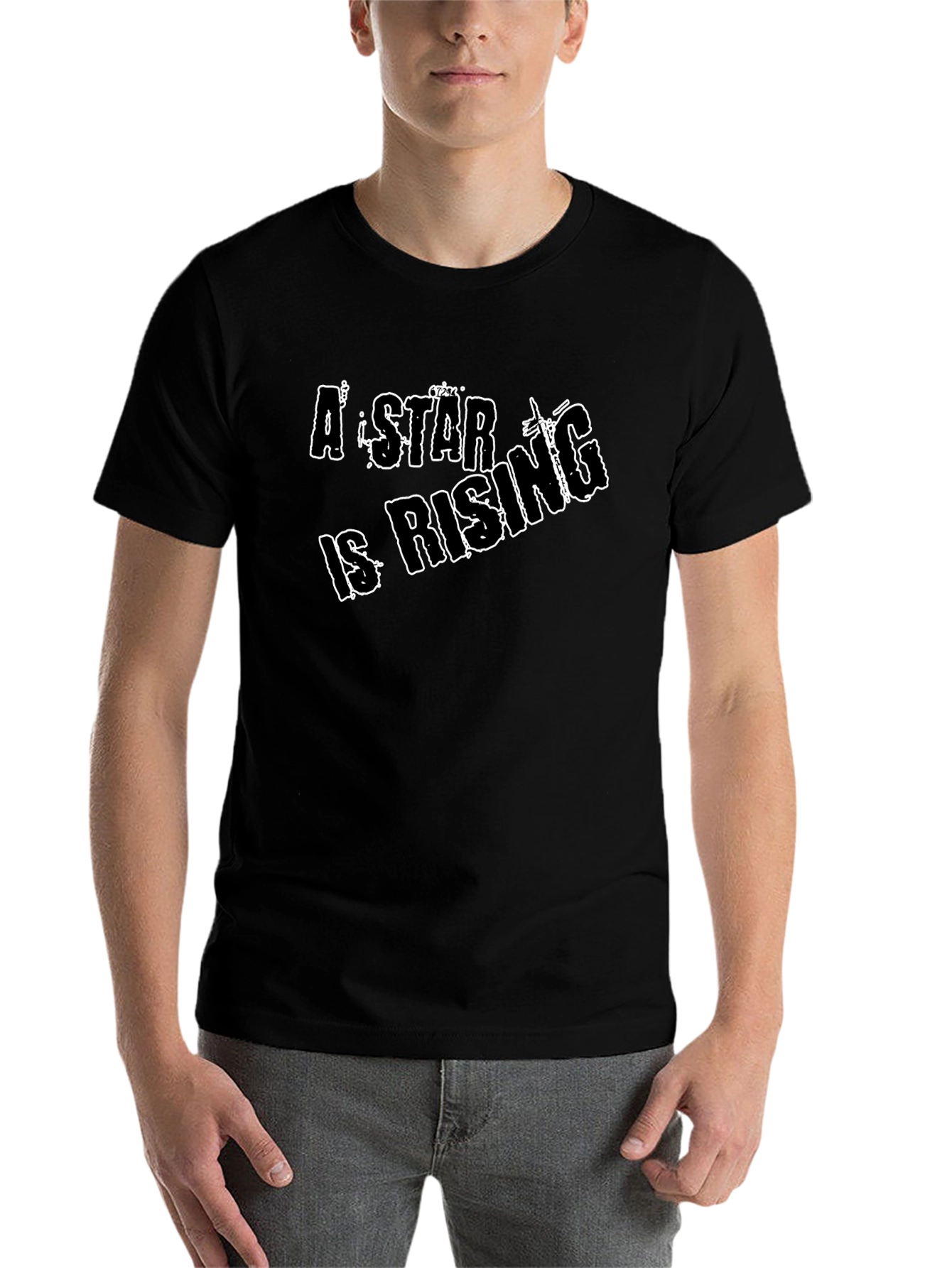 A Star is Rising Black Graphic Tee