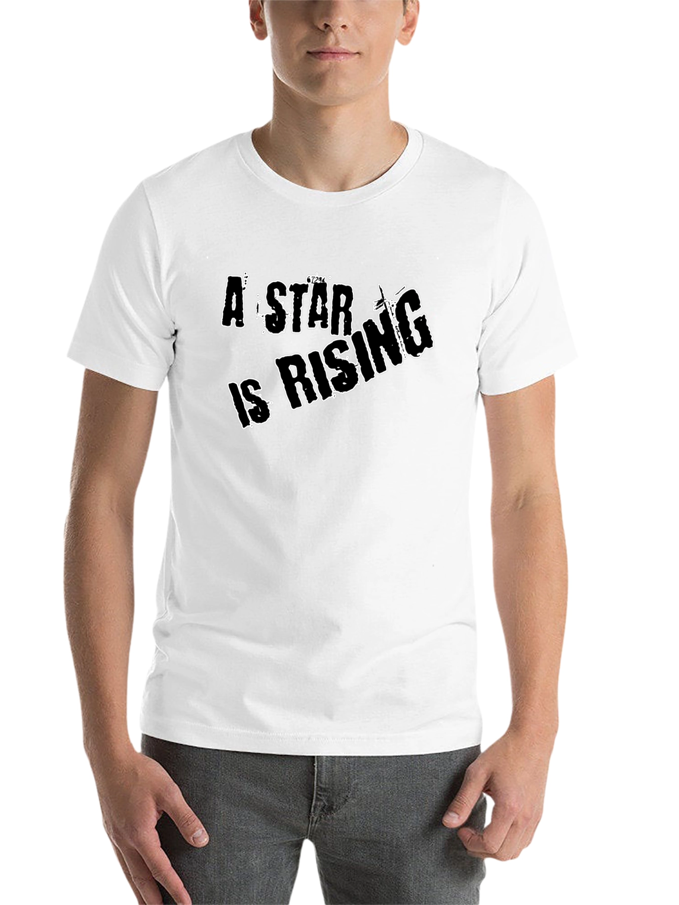 A Star is Rising Black Graphic Tee