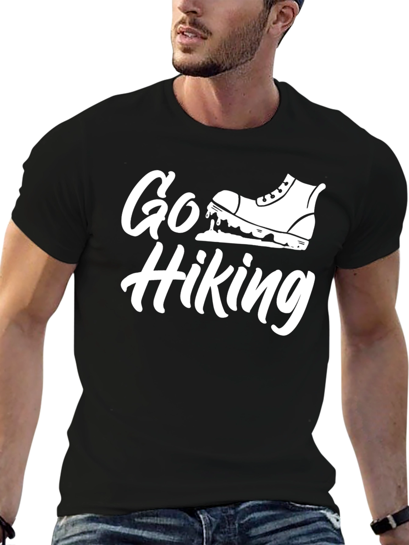 Go Hiking Graphic Tee - Adventure Ready