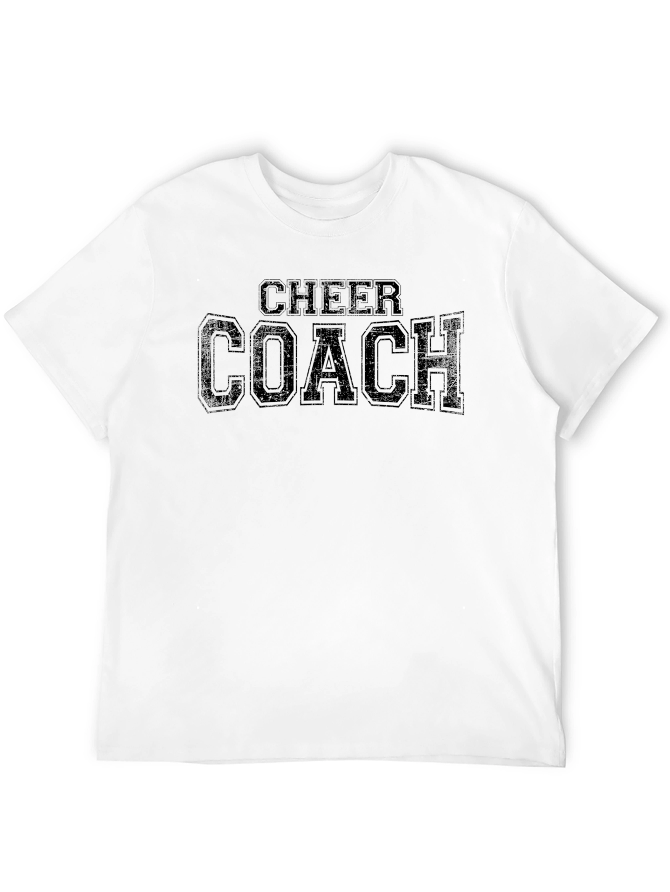 Cheer Coach Black T-Shirt