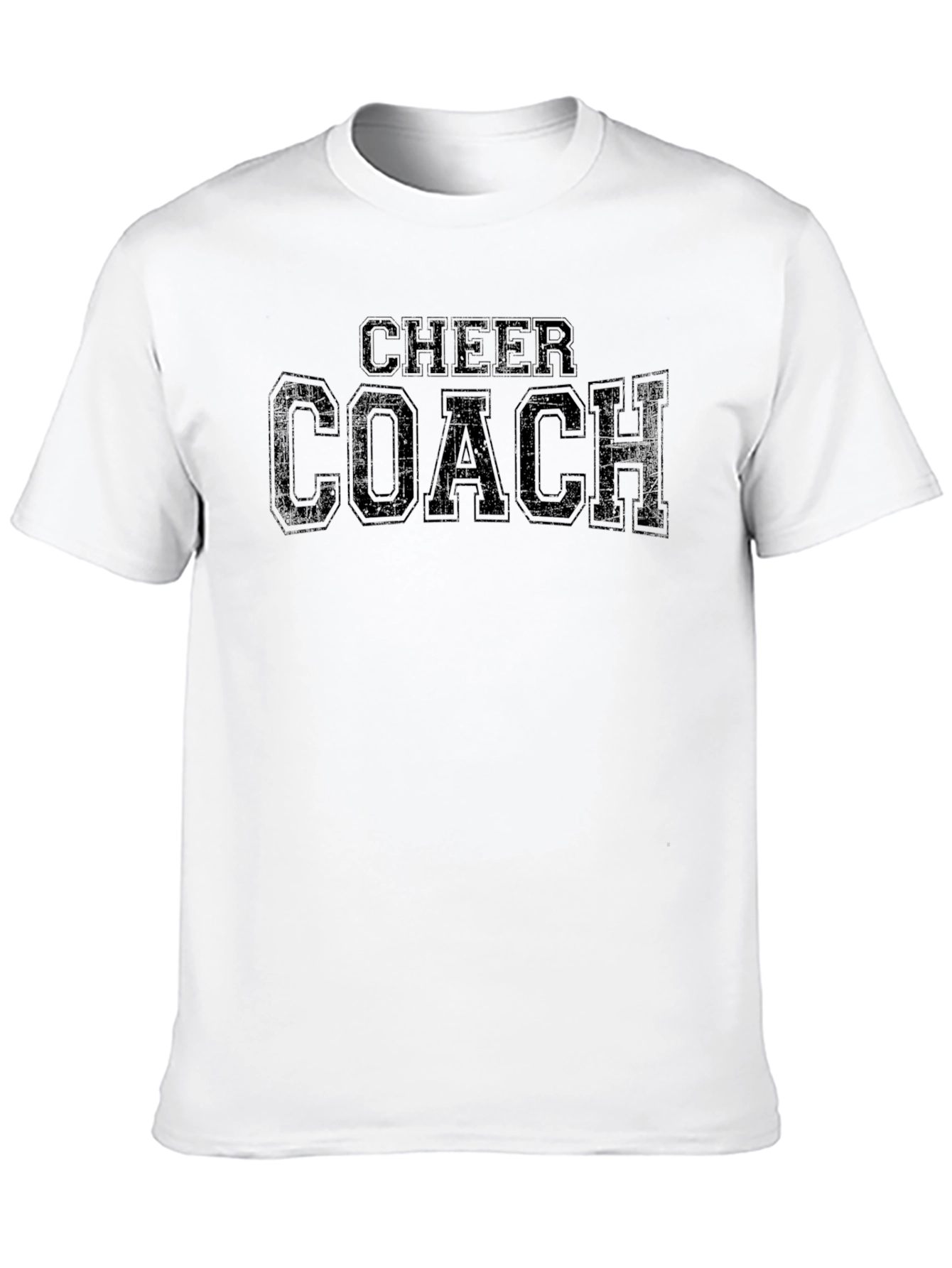Cheer Coach Black T-Shirt