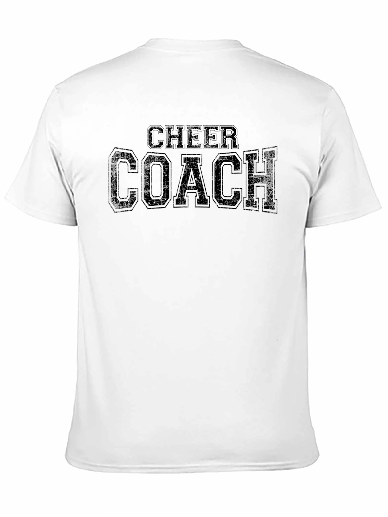 Cheer Coach Black T-Shirt