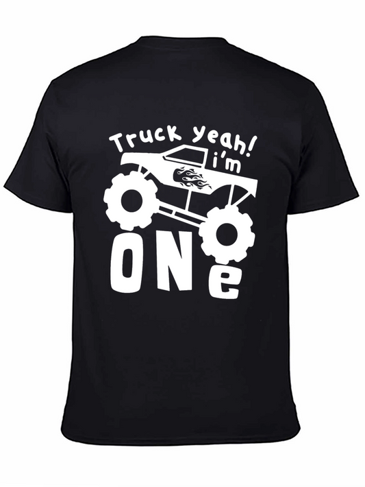 Truck Yeah! Im ONE Birthday T-Shirt