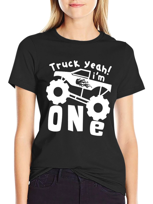 Truck Yeah! Im ONE Birthday T-Shirt
