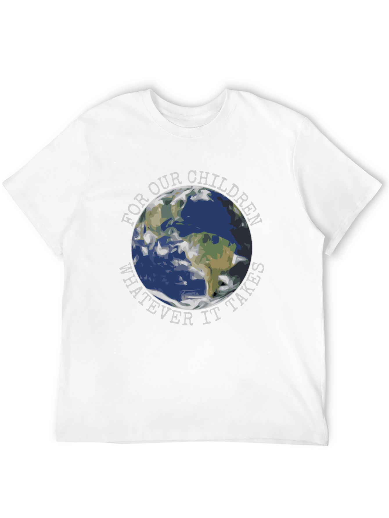 Eco-Friendly For Our Children Earth Graphic T-Shirt