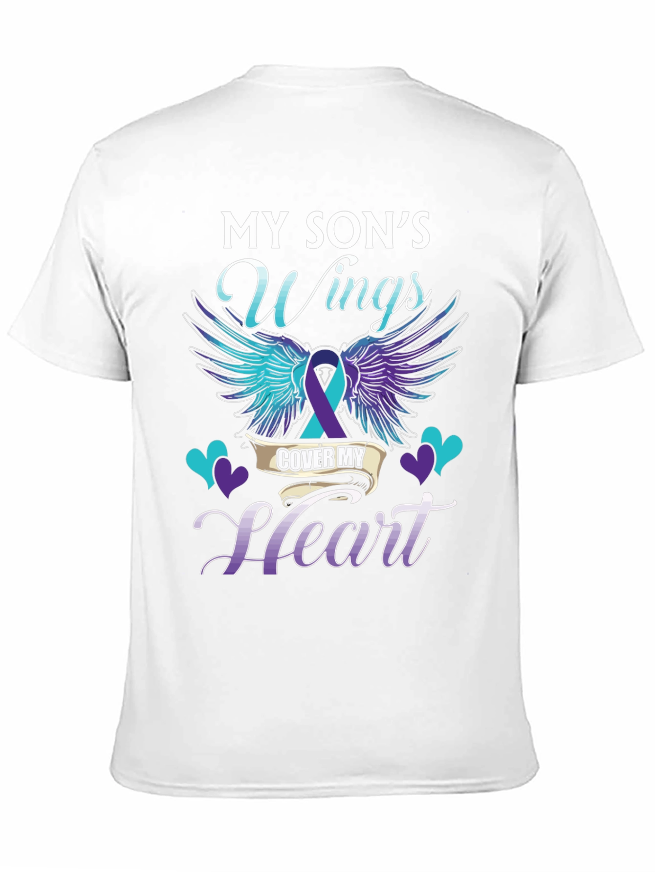 My Sons Wings T-Shirt Suicide Awareness Support