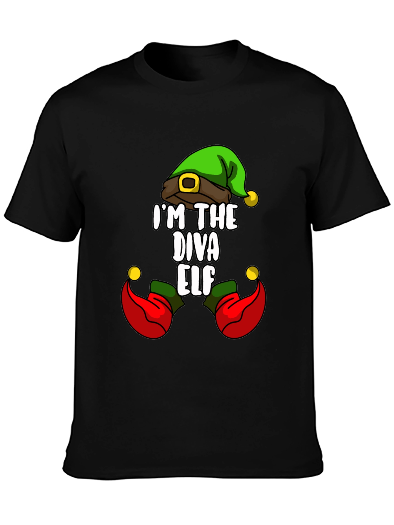 Diva Elf T-Shirt: Holiday Style
