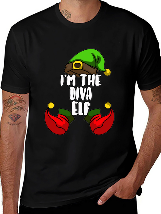 Diva Elf T-Shirt: Holiday Style
