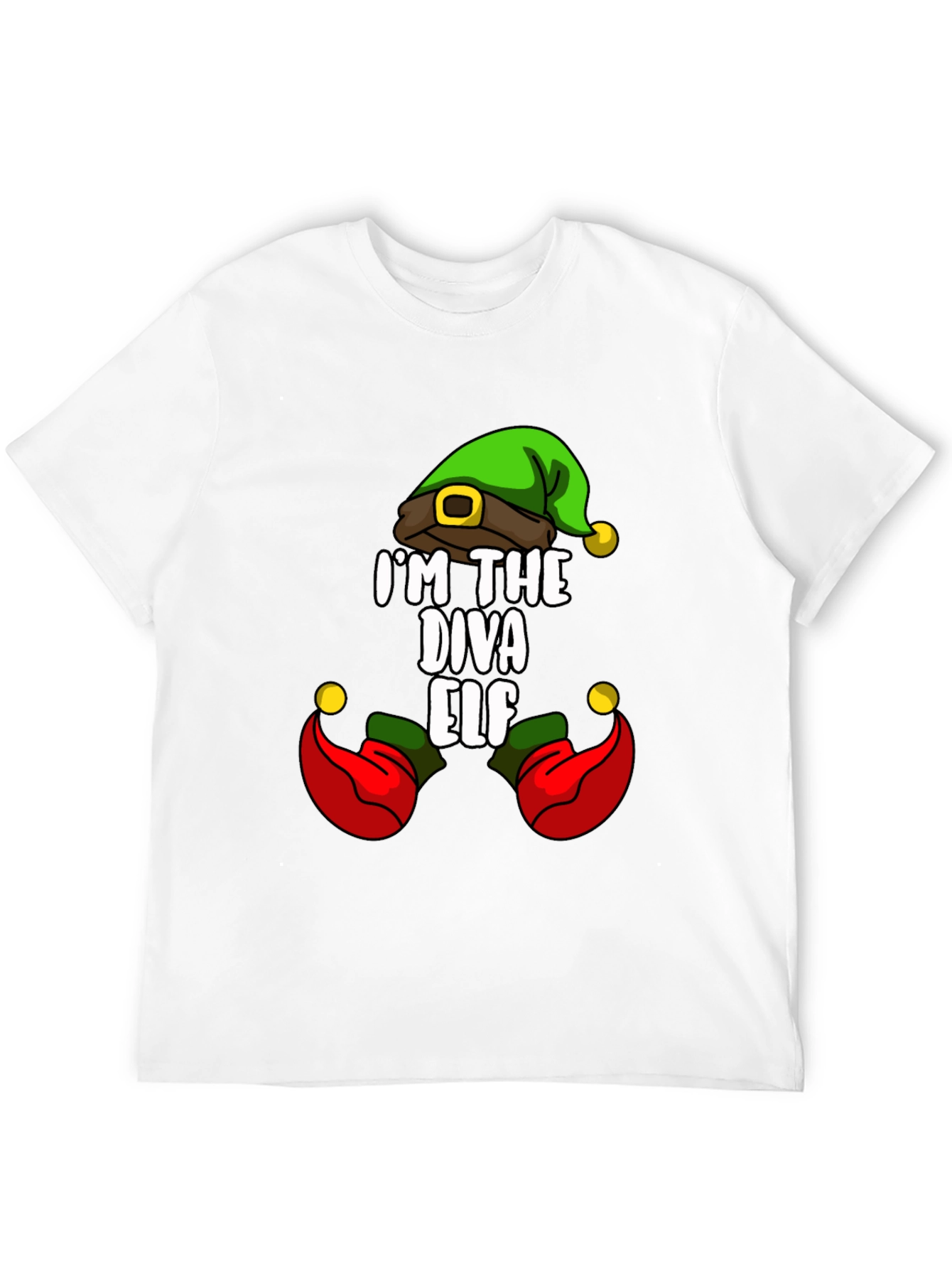 Diva Elf T-Shirt: Holiday Style