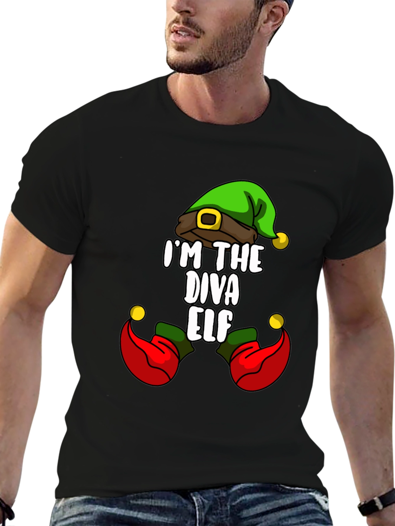 Diva Elf T-Shirt: Holiday Style