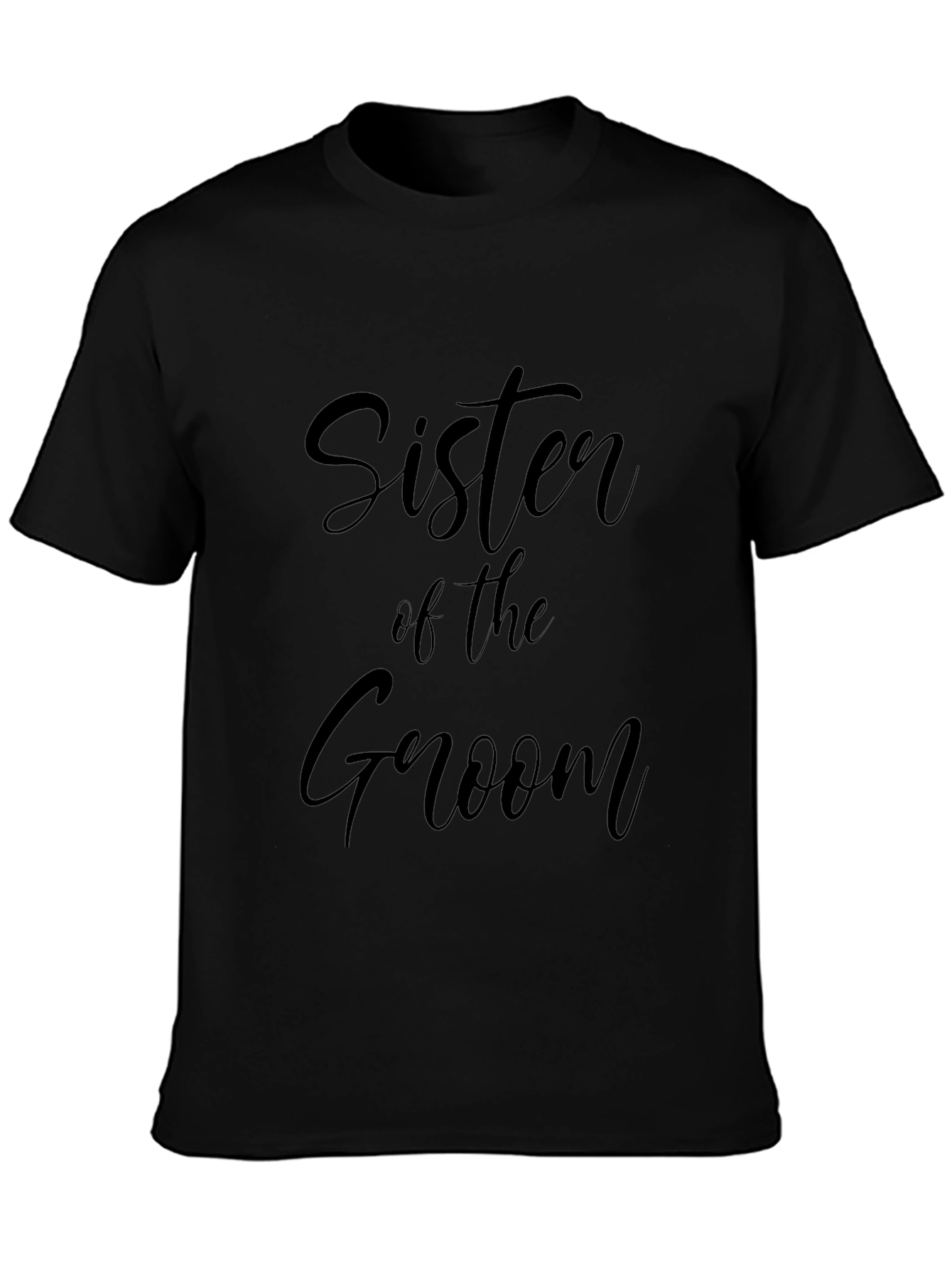 Sister of the Groom T-Shirt - Wedding Party Apparel