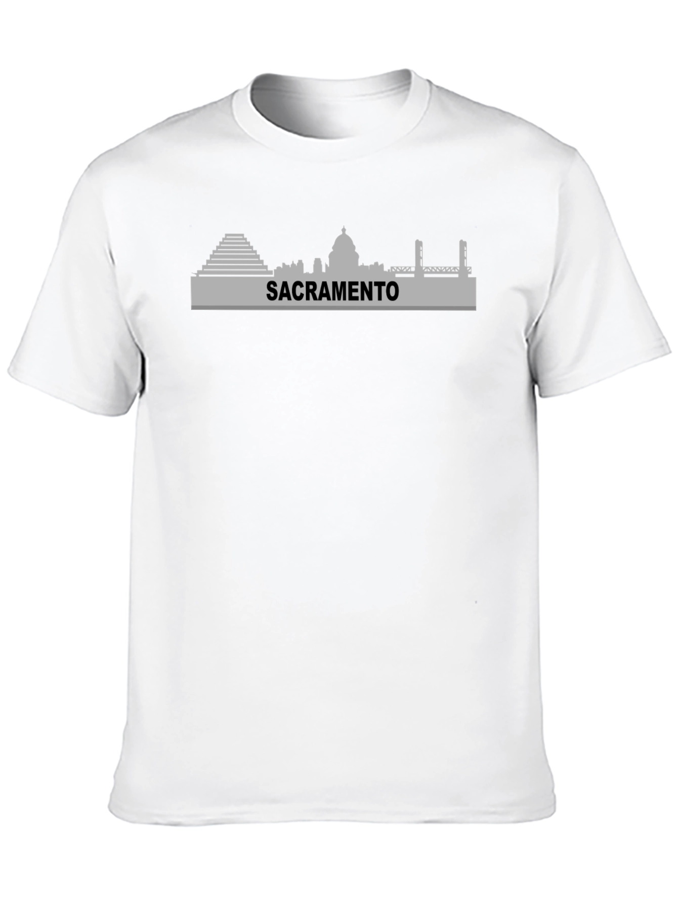 Sacramento Skyline Graphic Tee - City Pride Shirt