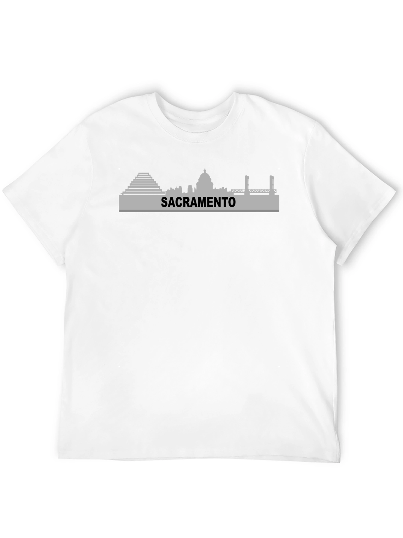 Sacramento Skyline Graphic Tee - City Pride Shirt