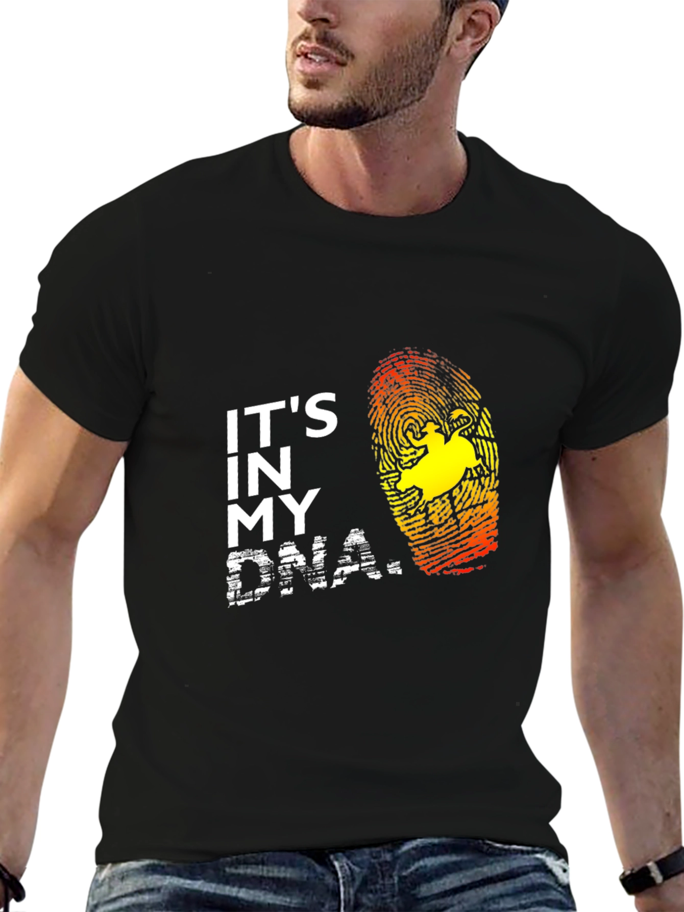 Its In My DNA Rodeo Bull Riding T-Shirt