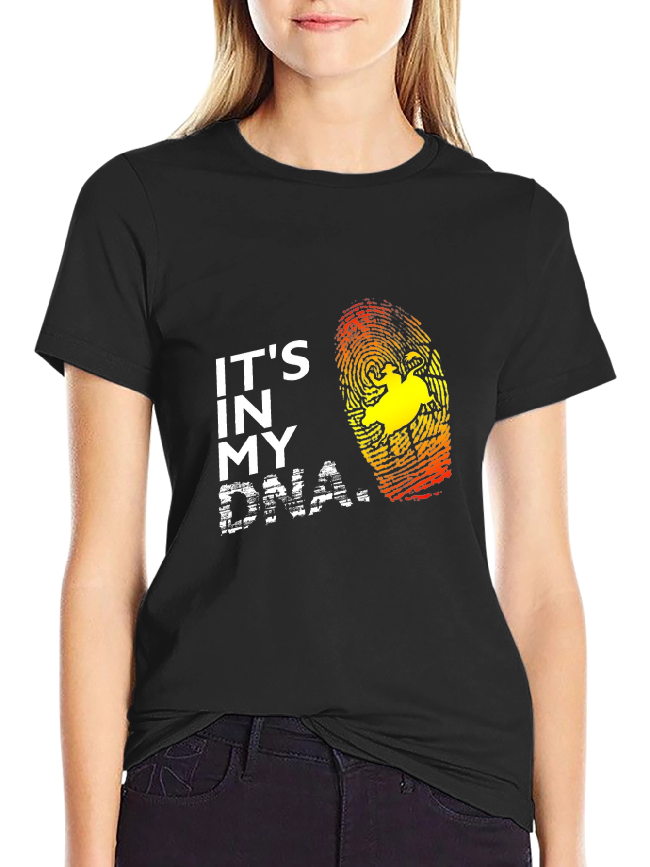 Its In My DNA Rodeo Bull Riding T-Shirt