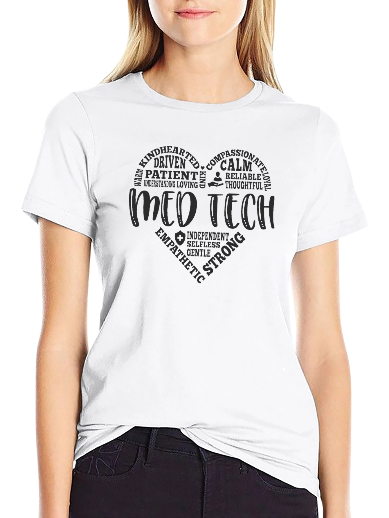 Med Tech Heart T-Shirt - Appreciation Gift