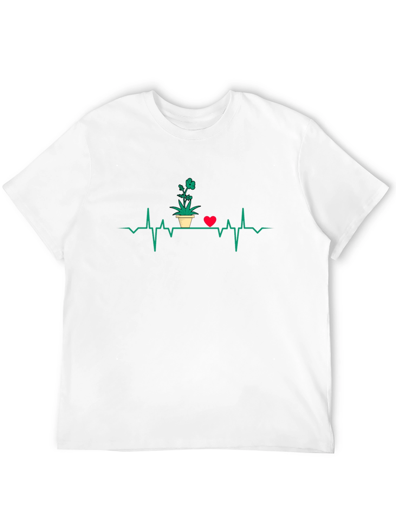 Plant Heartbeat T-Shirt - Gardeners Love