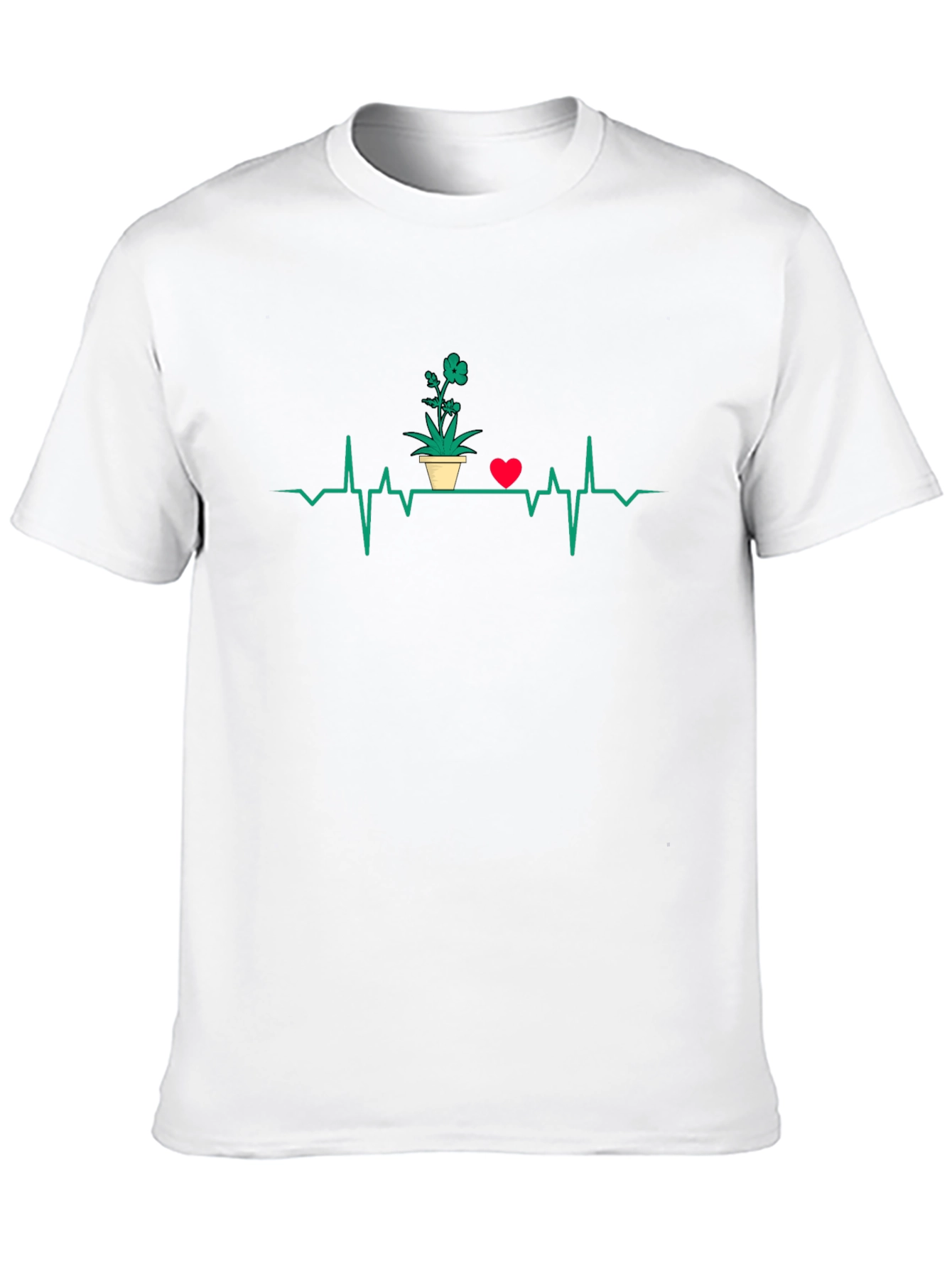 Plant Heartbeat T-Shirt - Gardeners Love