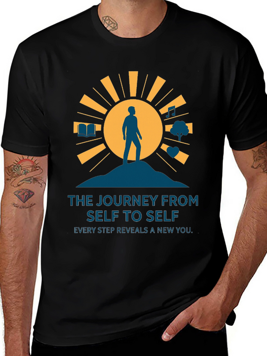 Journey to Self T-Shirt - Inspiring Graphic Tee