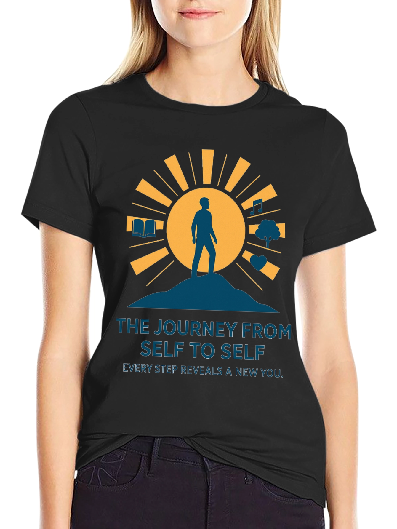 Journey to Self T-Shirt - Inspiring Graphic Tee