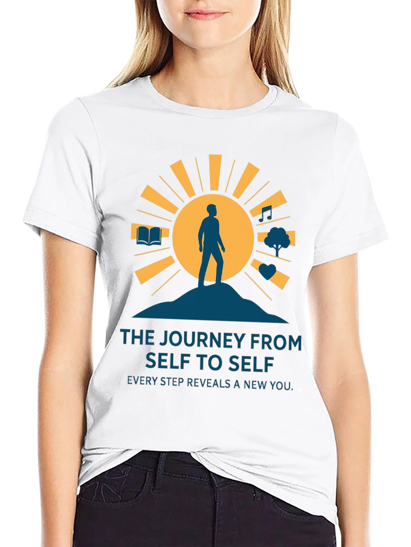 Journey to Self T-Shirt - Inspiring Graphic Tee